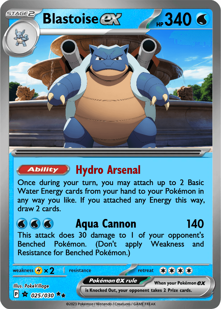 Blastoise EX
